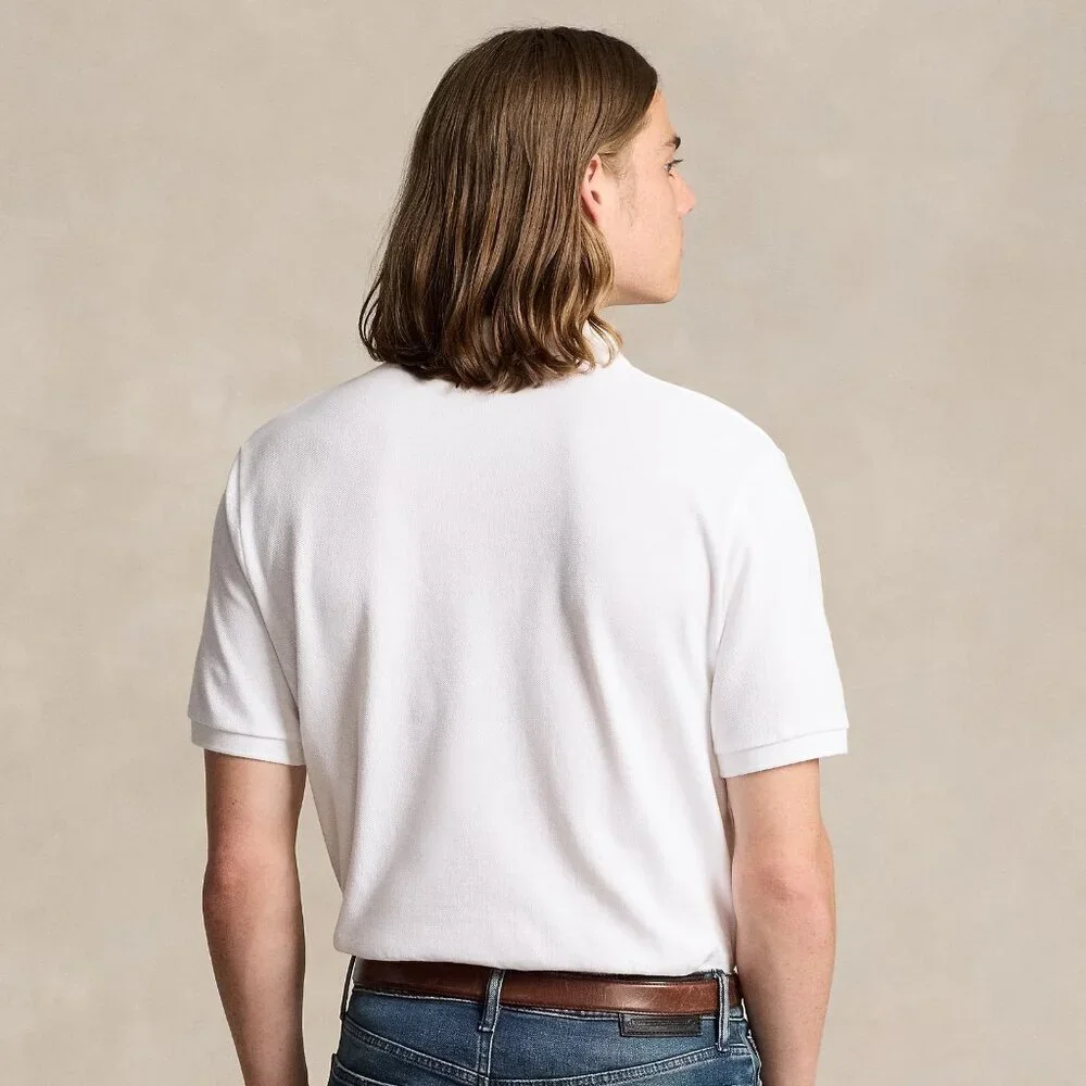 POLO Ralph Lauren Solid Cotton Mesh Polo Shirt - Classic Fit XL - NWT & Poly Bag - Picture 8 of 8